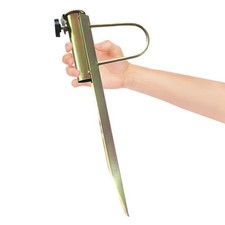  2 PCS Heavy Duty Beach Umbrella Stand Outdoor Stake Screw Anchor