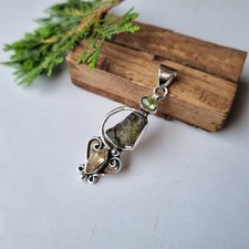 Real Moldavite Gemstone