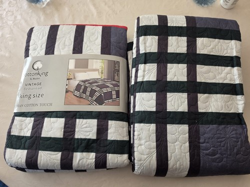 Quilted bedspread king - king, size