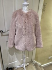 GAP Ladies Pink Faux Fur