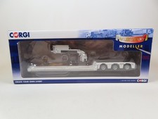 Corgi CC19913 Nooteboom Low Loader Trailer White - 1:50 - MIB!