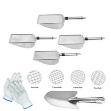 6Pcs Soil Sifter Set Dirt