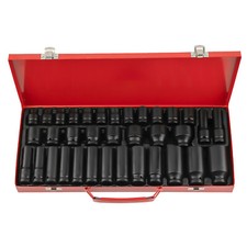 35PCS 1/2" Deep Impact Socket