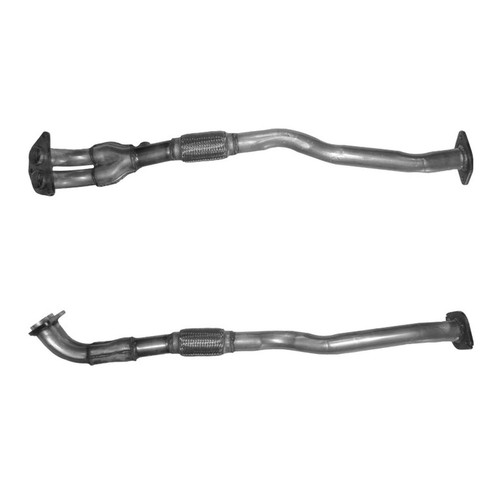 Exhaust pipe front fitting - front,