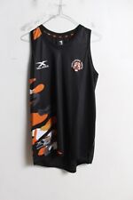Castleford Tiger Mens Rugby League Vest Top - Black - Size XS (L39)