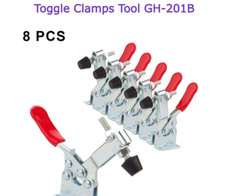 8x Metal Toggle Clamp Quick