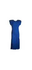 Vtg Royal Blue Dress Size 4