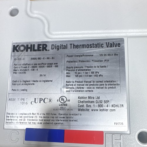 Kohler 682 digital - kohler,