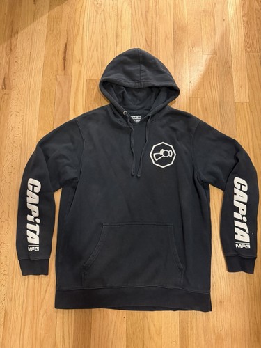 Capita snowboards hoodie - snowboards, blue