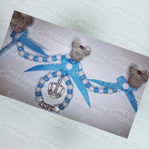 Baby boy personalise pram - boy,