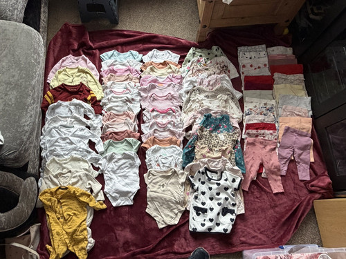 Large baby girls - large, clothes