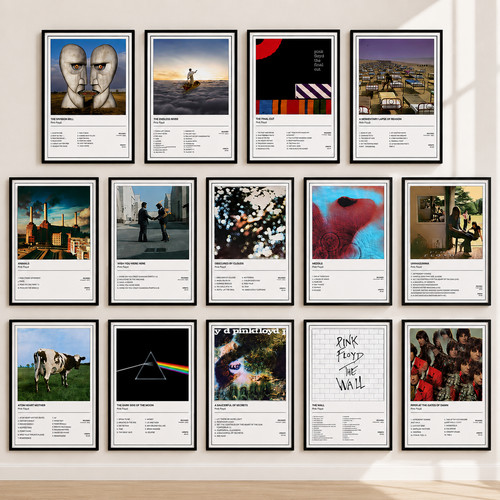 Pink floyd album cover - album, print