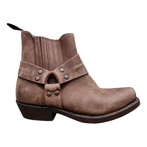 Sancho western ankle boots - western,