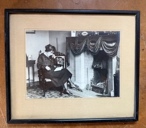 Victorian framed photograph - victorian,