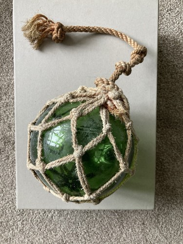 Vintage glass fishing float - vintage,