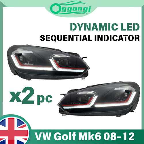 Golf mk6 12 headlights - vw,