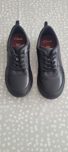 Clarks kids black leather - clarks,