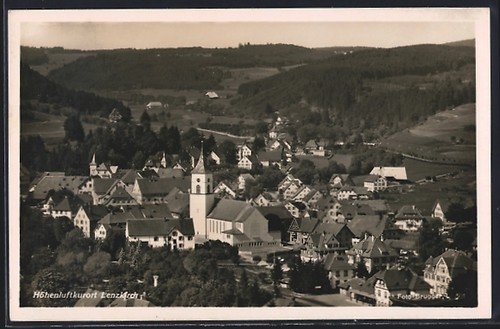 Lenzkirch town view with - town,