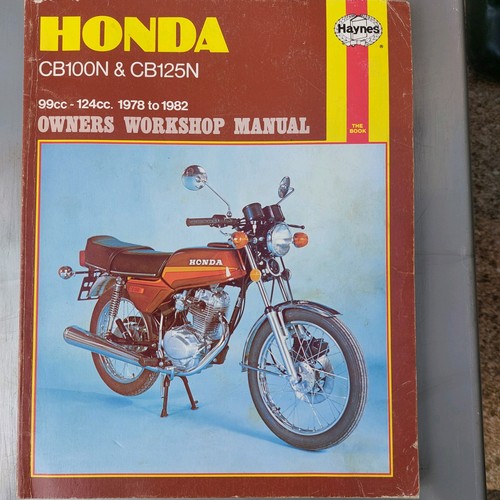 Honda cb100n haynes manual - honda,