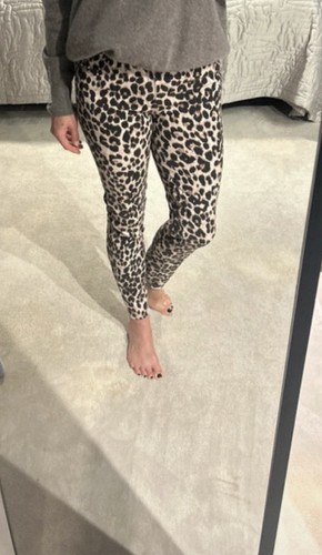 Paige leopard print denim - print,