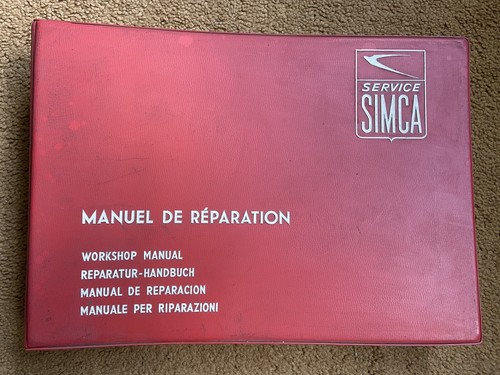 Simca 1300 1500 - , workshop
