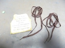 WW2 U.S  BOOT LACES - ORIGINAL