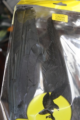 Fly tying veniard - tying, crow