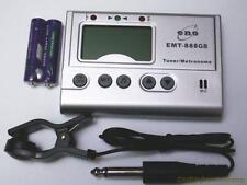 TUNER METRONOME+PICKUP GUITAR VIOLIN BASS NEW ACCESSORY