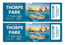 Thorpe Park Personalised