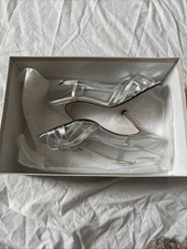 Faith shoes silver strappy
