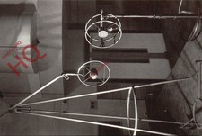 Postcard: BBC, the Wireless Set, Moving Coil Microphones & Stands, 1933 (Repro)