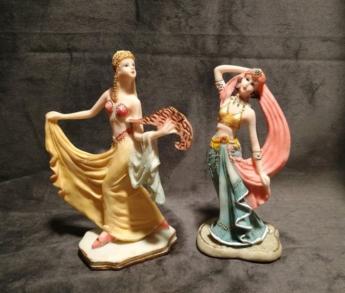 Pair vintage resin - of,