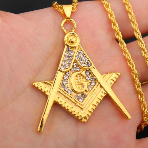 Trendy masonic pendant - trendy, ag