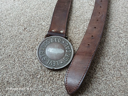Vintage levi belt - 70/80's,