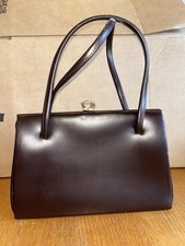 Vintage Brown Top Handle