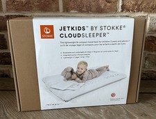 ⭐️ Stokke JetKids CloudSleeper Inflatable Kids Travel Bed Integrated Pump NEW