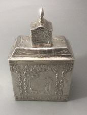 Victorian Silver Tea Caddy