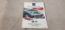 Genuine Moss Parts List Catalogue Austin Healey Sprite MG Midget 1959-1963 ♻️