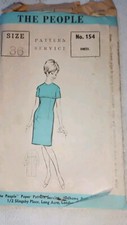 People sewing pattern no154 - people,