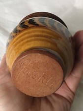 Vintage Godshill Small studio Studio Pottery Vase jar 