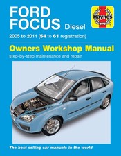Ford Focus Diesel (2005-2011) 54 to 61 Haynes Repair Manual