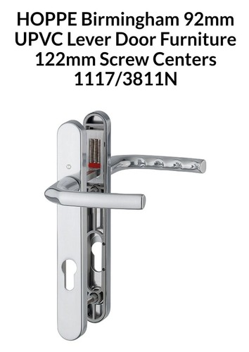 Hoppe birmingham 92mm - 92mm, upvc
