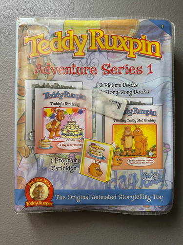 Teddy ruxpin adventure series - teddy,