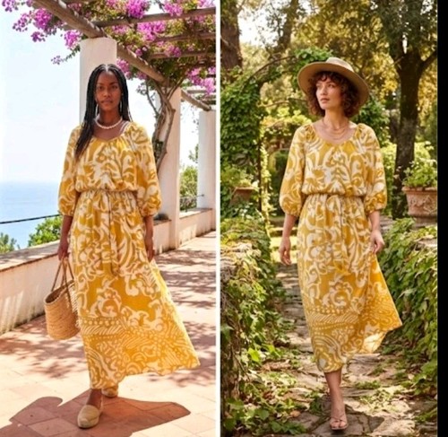 Size boho mustard - f&f,