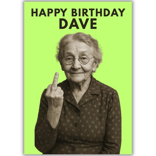 Personalised funny rude - funny, happy