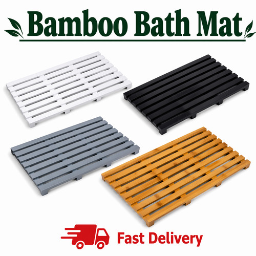 Non slip bamboo - slip, mat