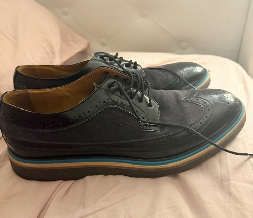 Paul smith men suede wingtip - men's,