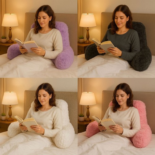 Adult reading pillow - with, arms