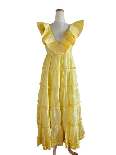 Leo lin yellow ruffle - leo,
