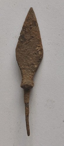Ancient roman iron leaf shaped - ancient,